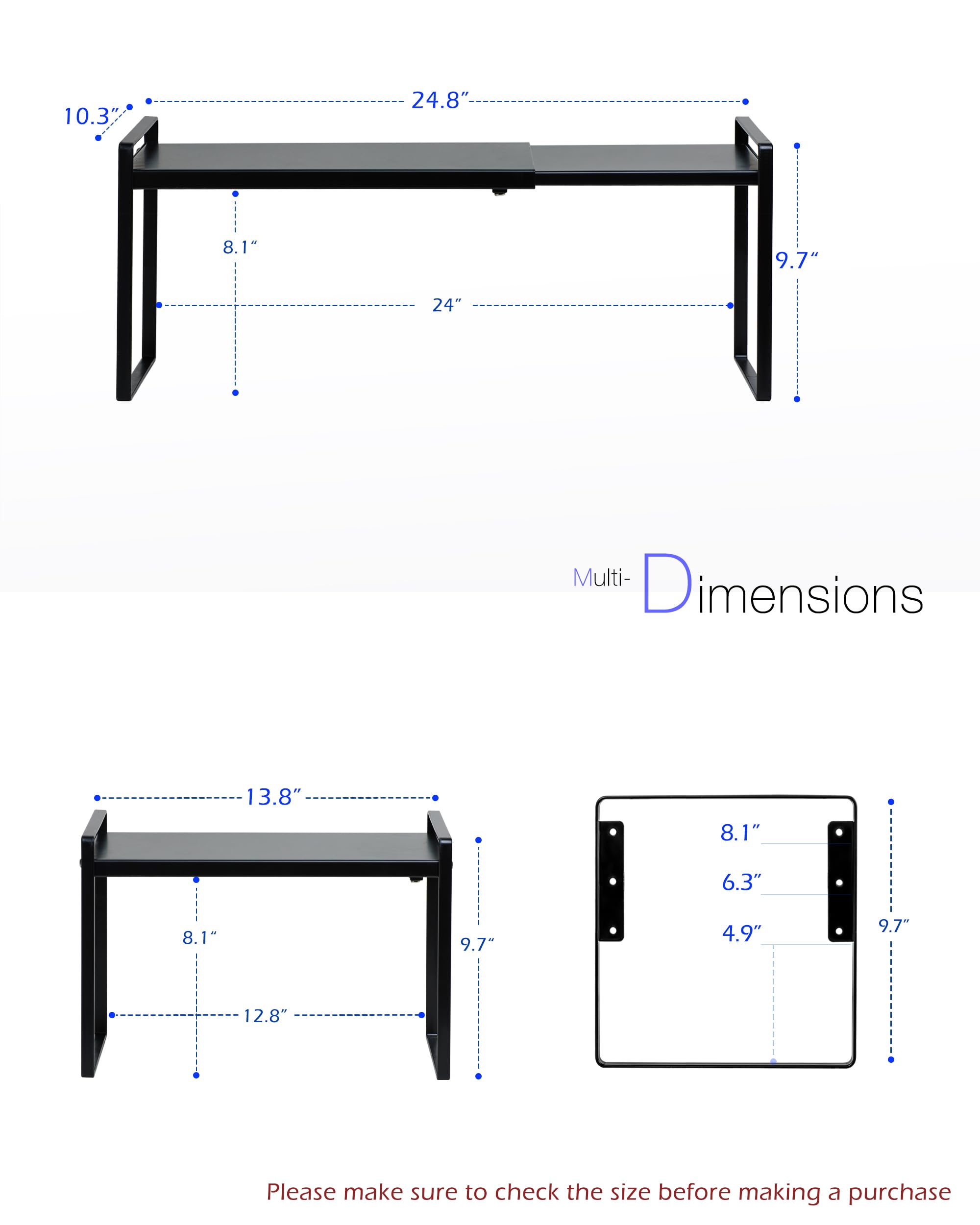 Nxconsu estante resistente de 1mm metal soporta cargas moderadas.
