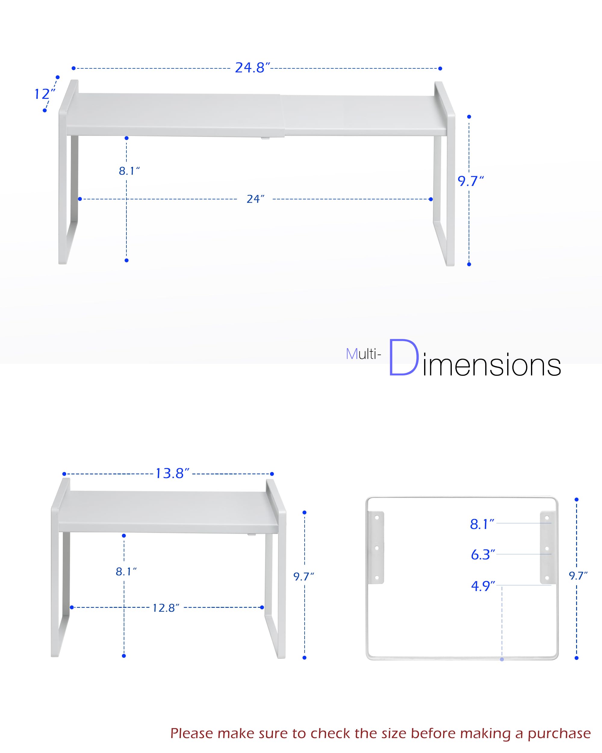Nxconsu organizador cocina-armario, ideal para platos y utensilios.