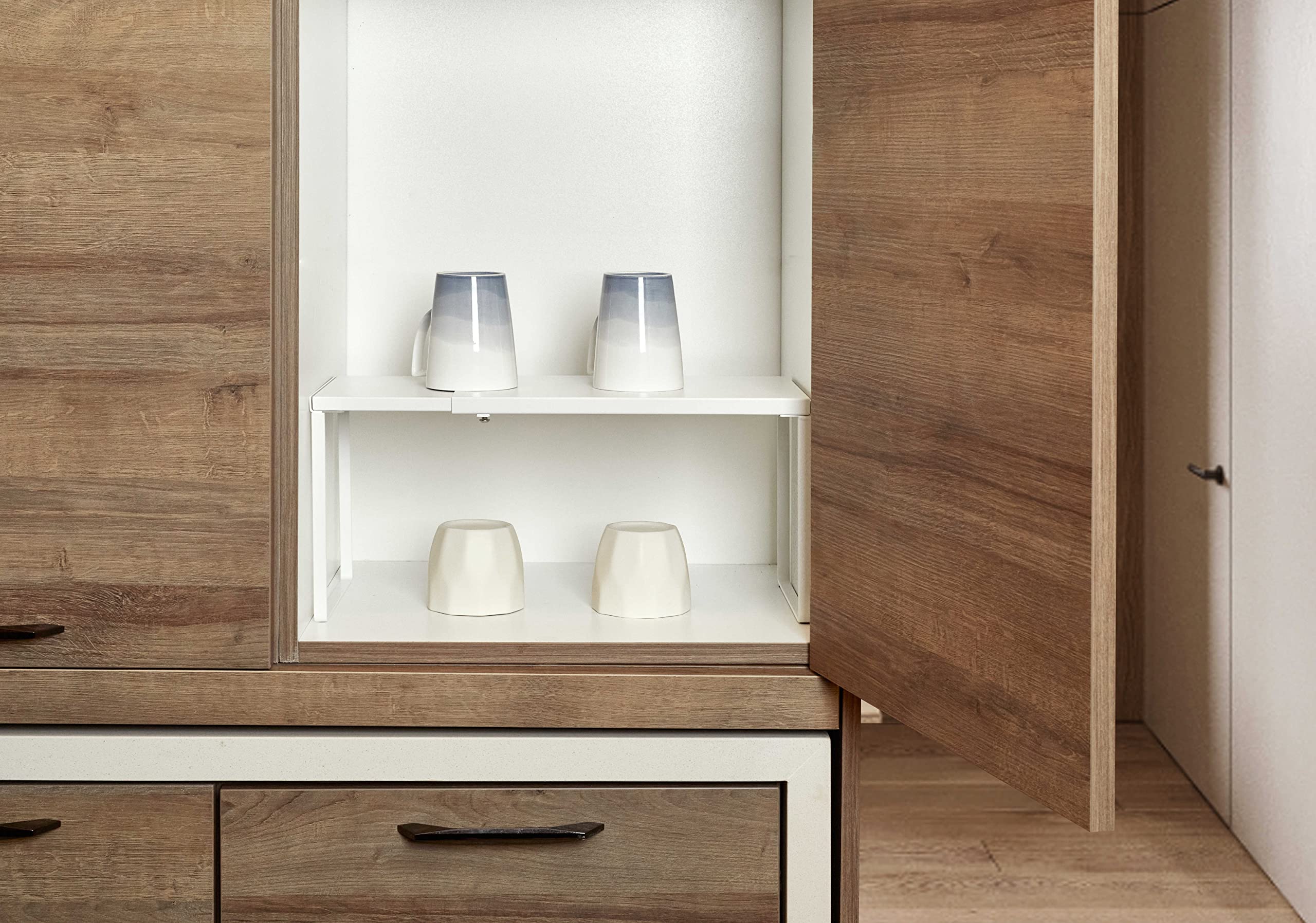 Nxconsu organizador-cocina-pantry dos niveles para aprovechar mejor el espacio.