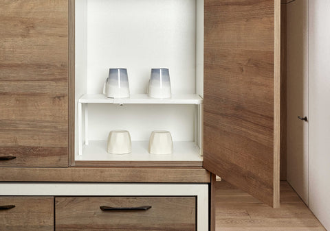 Nxconsu organizador-cocina-pantry dos niveles para aprovechar mejor el espacio.