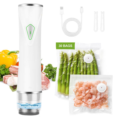 NXLPJH sellador al vacío compacto frente, sellado rápido para conservar alimentos frescos