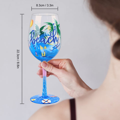 Copa NymphFable cuidado-manual, lavado a mano para mantener brillo.