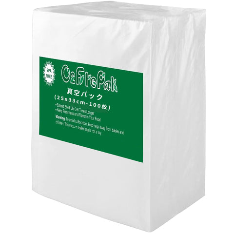 O2frepak bolsas al vacio 10x13 precortadas, almacenamiento rápido y ordenado.