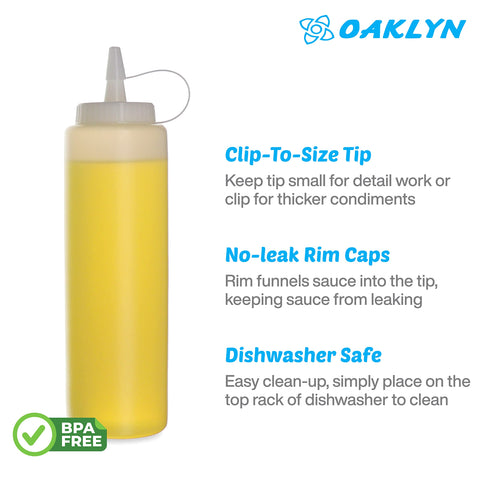 Botellas de plástico sin BPA de Oaklyn, opción segura y duradera.