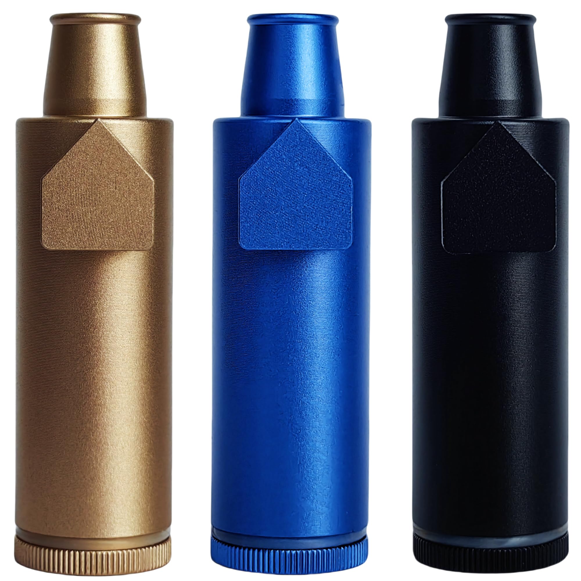 OakMsOik botella de aluminio, vista general, alta capacidad para especias