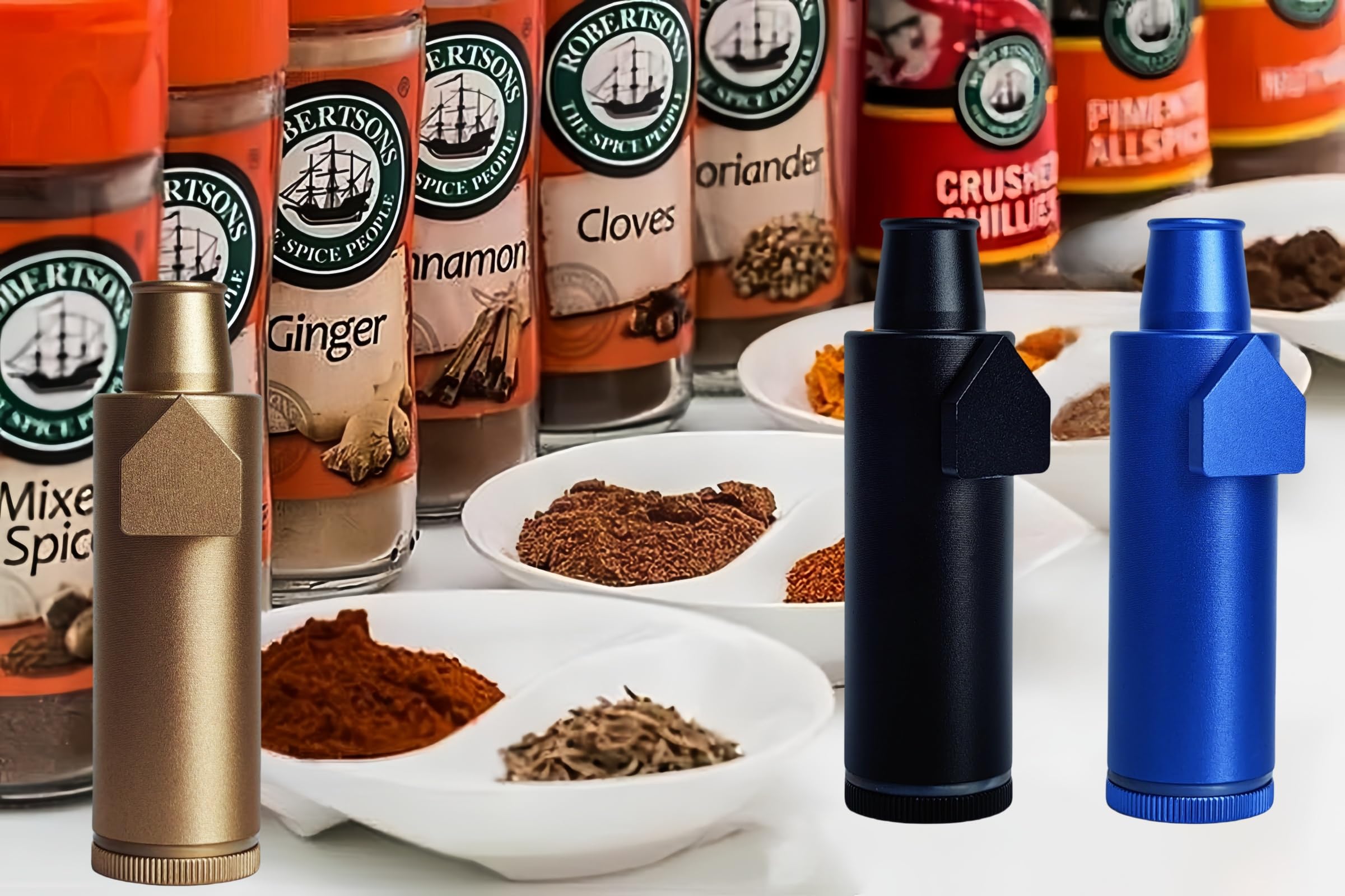 OakMsOik pack de 3 botellas, perfecto para especias variadas
