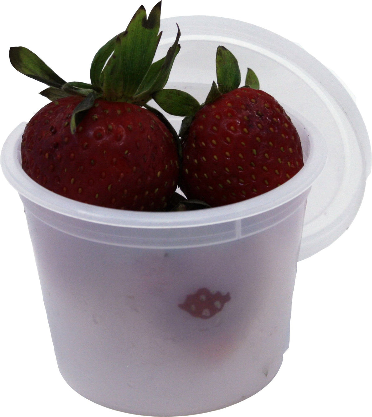 OakRidge 4oz delicatessen container con tapa transparente para ver porciones y mantener frescura.