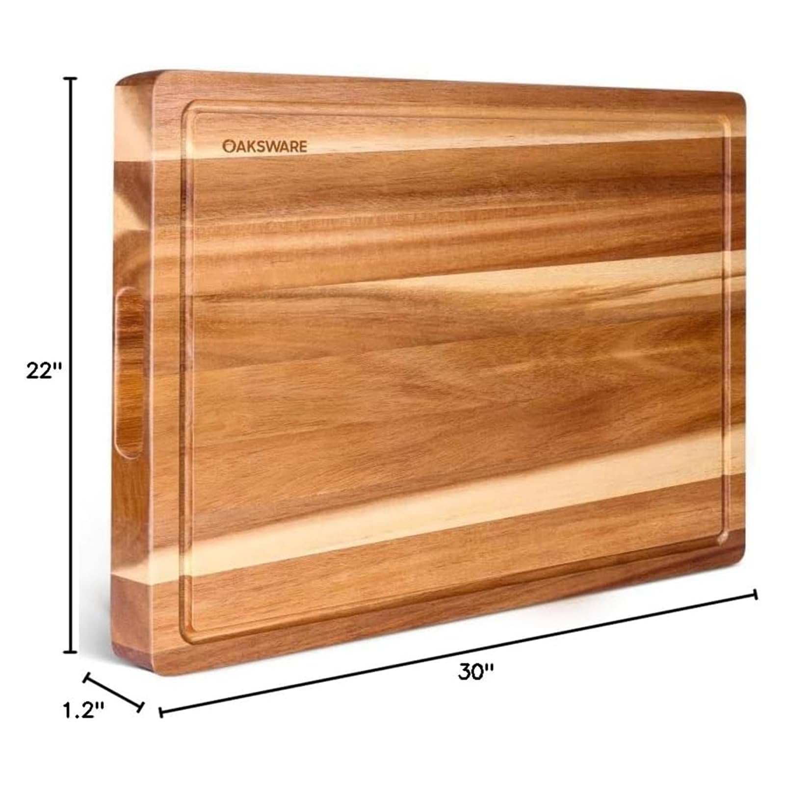 OAKSWARE tabla-corte-acacia, ideal para cortar quesos y carnes.