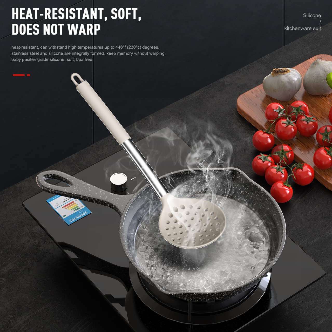 Oannao organizador de cocina compacto para utensilios ordenados