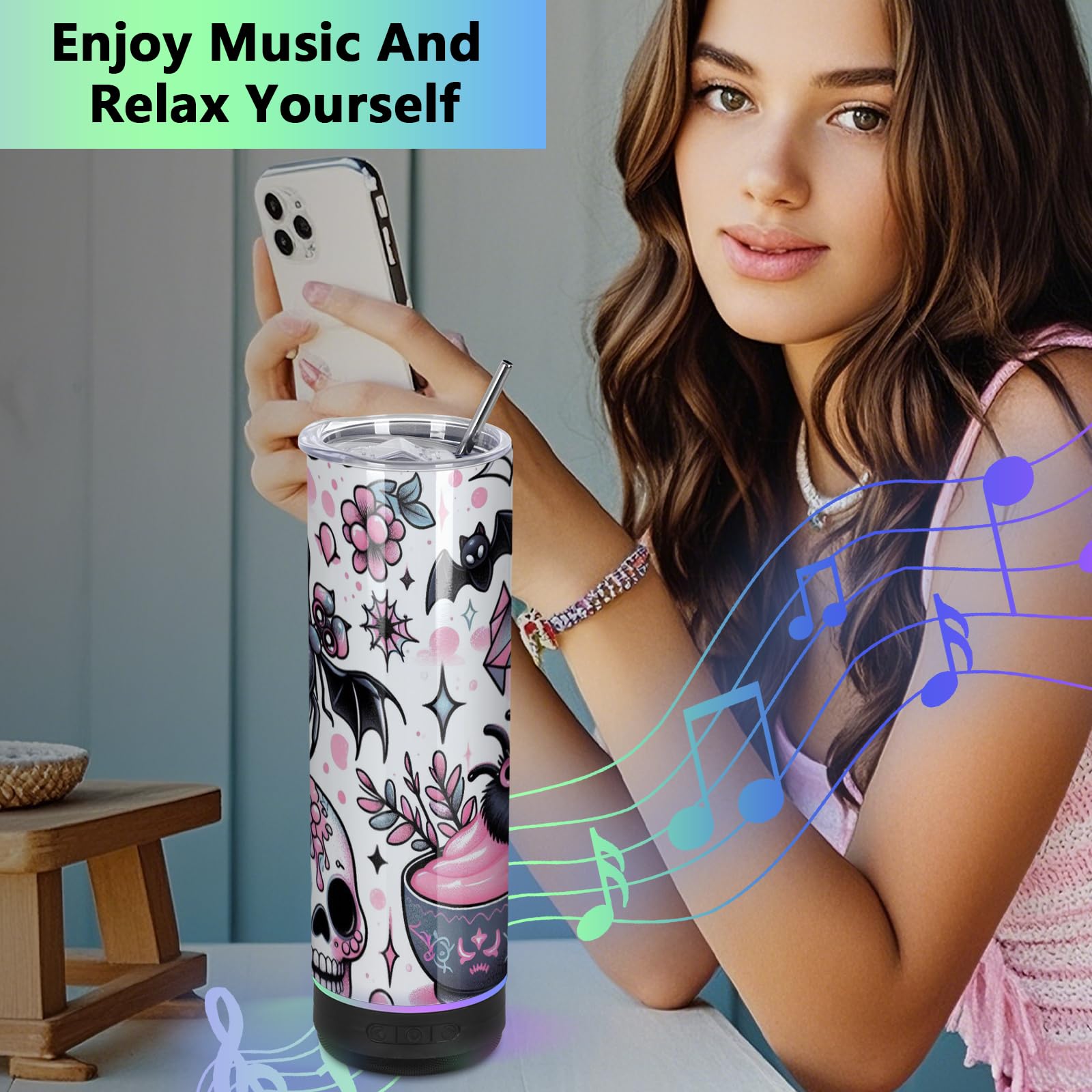 oaptuza tumbler ideal para uso en casa, oficina o exterior