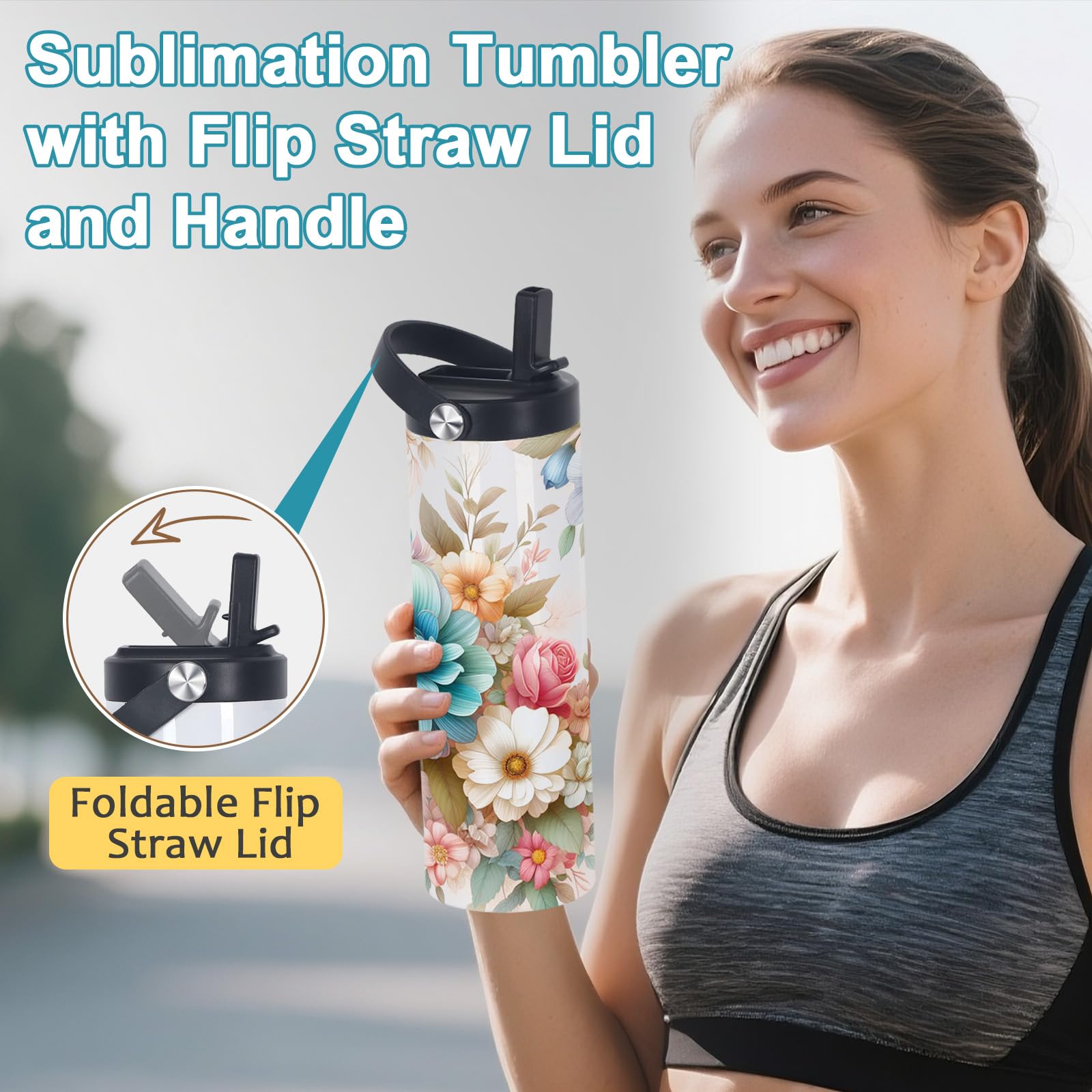 oaptuza vaso sublimación 20 onzas con recubrimiento premium para colores brillantes.
