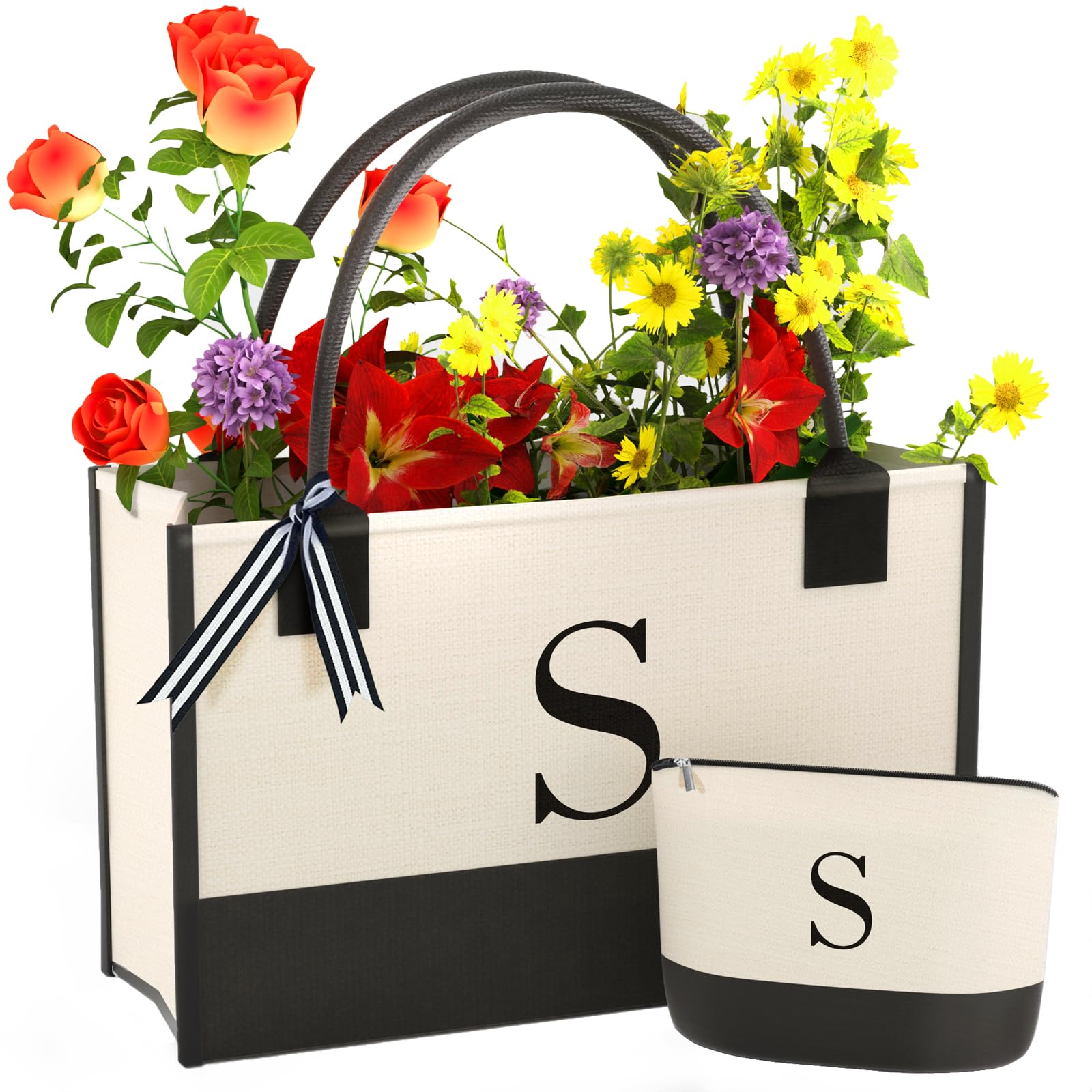 OATALY tote monogramado frente, estilo personalizado ideal para regalo