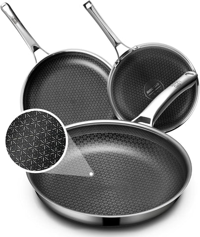 Sartén OATOFP con superficie SnowFlake para desmolde suave