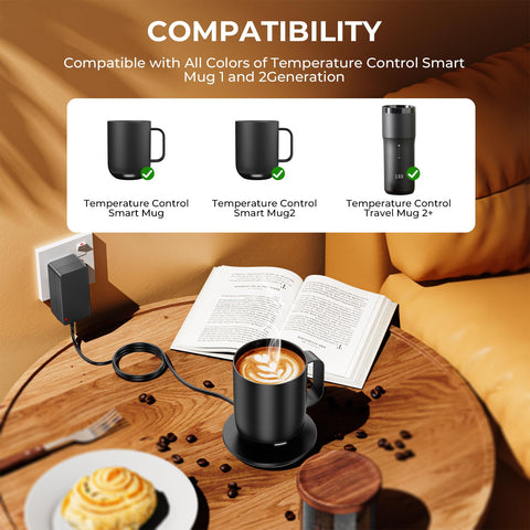 Dock de carga negro OatXtorpor, diseño compacto para escritorio