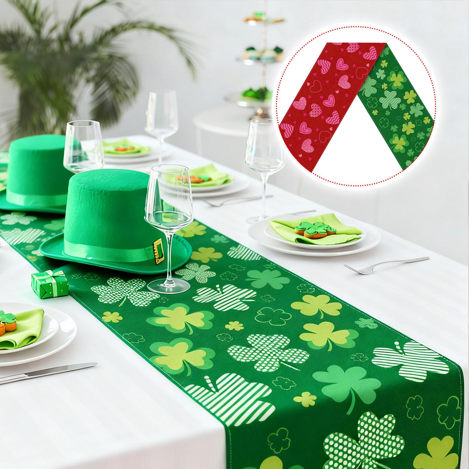 Runner para decoración diaria y fiestas con OAXNTGW
