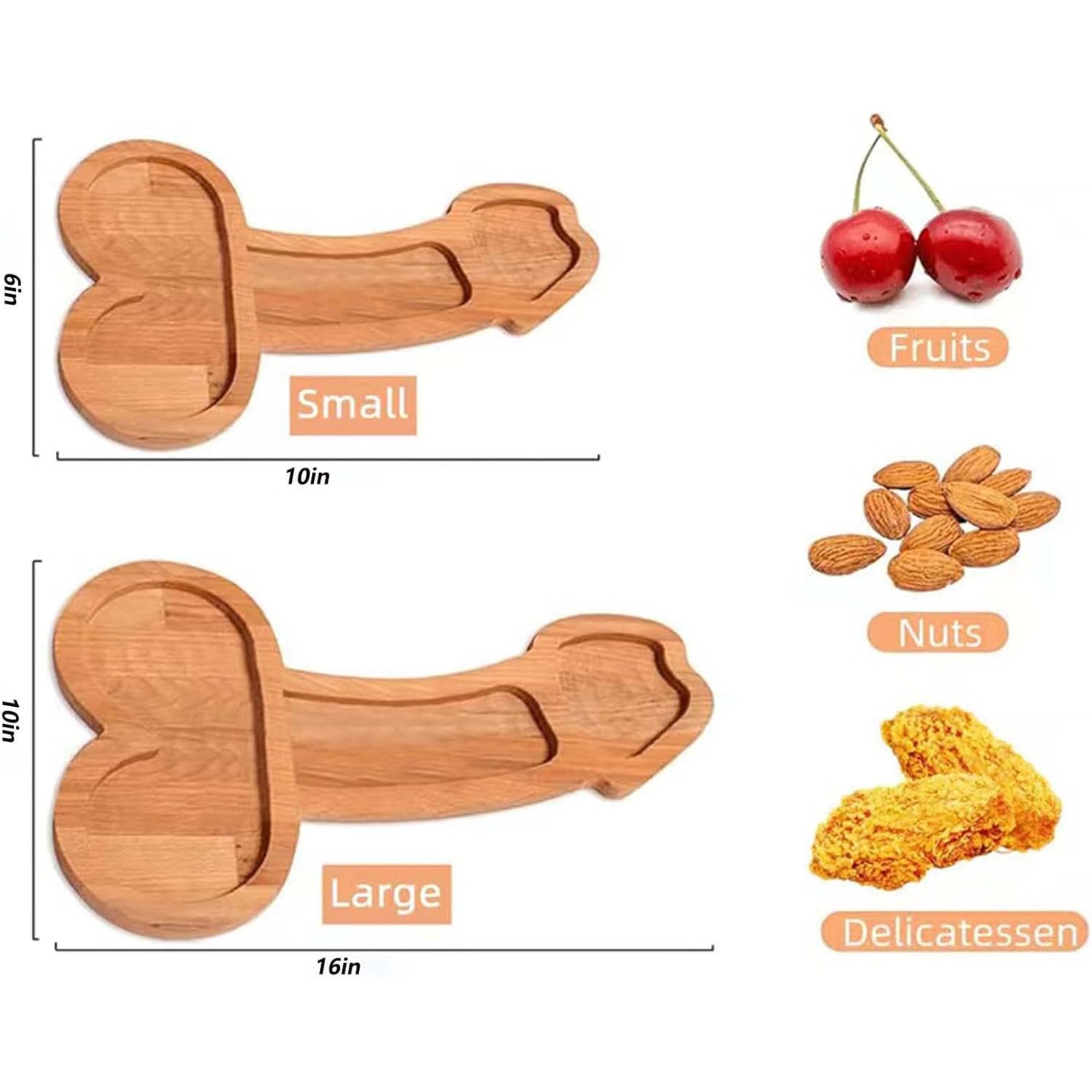 OBILAN diseño con tres compartimentos, facilita organizar aperitivos.
