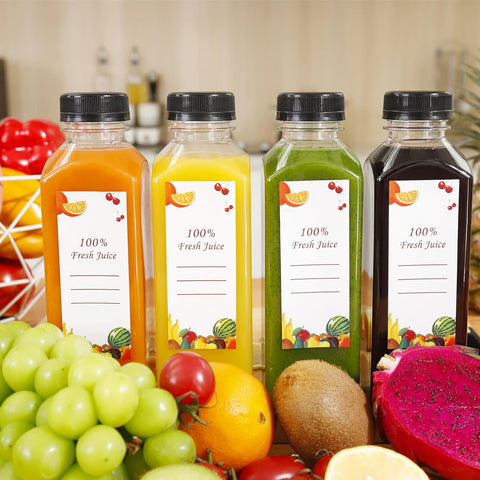 OBKJJ botellas para eventos y celebraciones, prácticas para jugos y batidos.