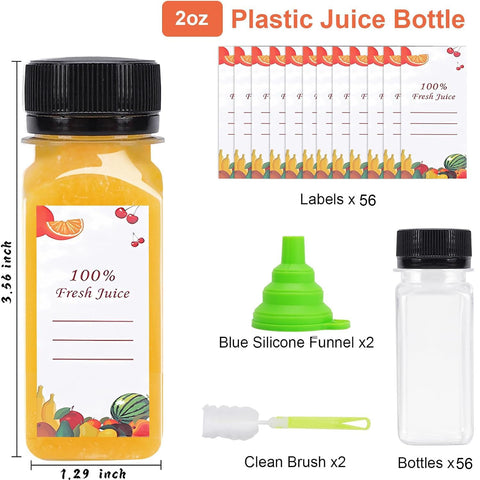 OBKJJ embudo para botellas 2oz facilita verter sin derrames.