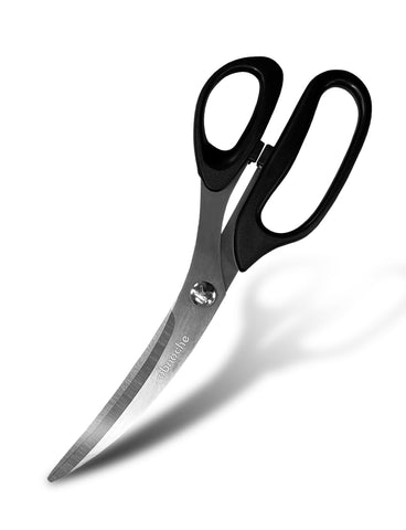 OBNOCHE Tijeras para barbacoa con curvas de corte preciso para carnes y verduras