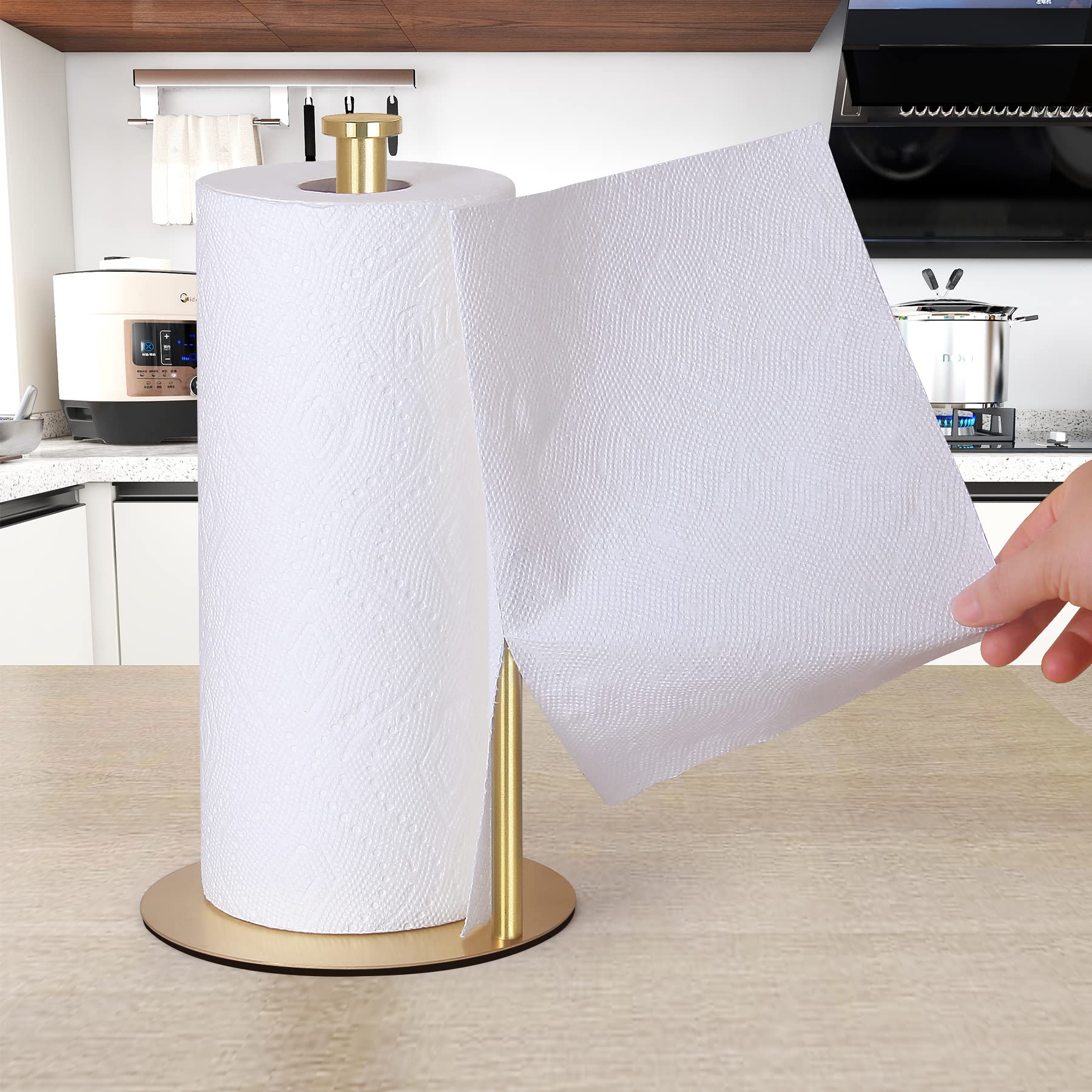 OBODING base antideslizante redonda, mantiene estable el porta-papel.