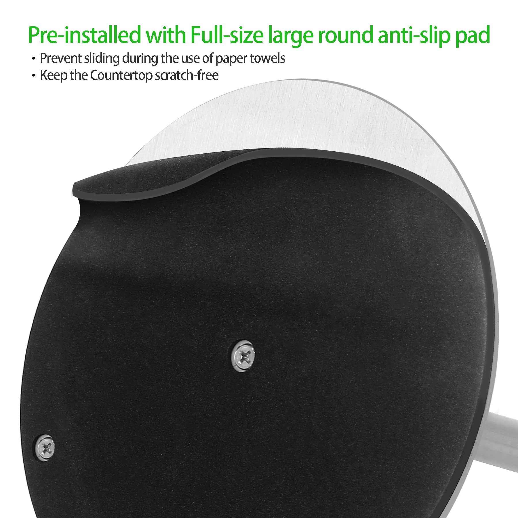 OBODING portarrollos de papel: compatible con rollos estándar y grandes para mayor versatilidad.