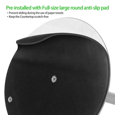 OBODING portarrollos de papel: compatible con rollos estándar y grandes para mayor versatilidad.