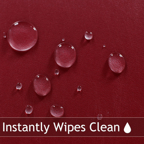 Cubre mesas con dos caras, impermeable y antiaceite en un lado.