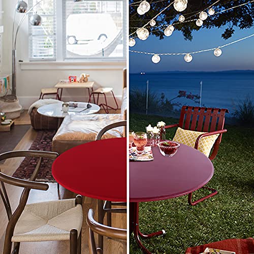 Obstal funda impermeable para mesa redonda, ideal para exterior.