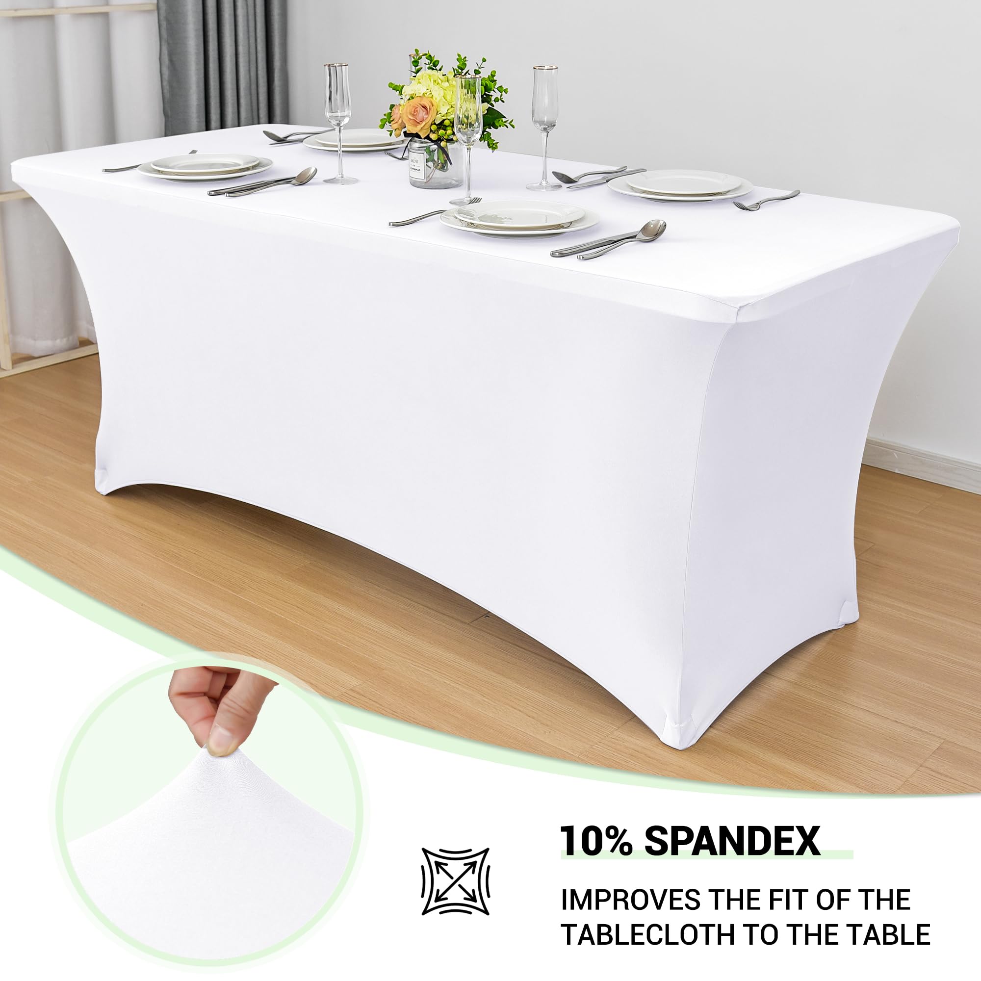 Bolsillos elásticos de Obstal para patas, cobertura uniforme.