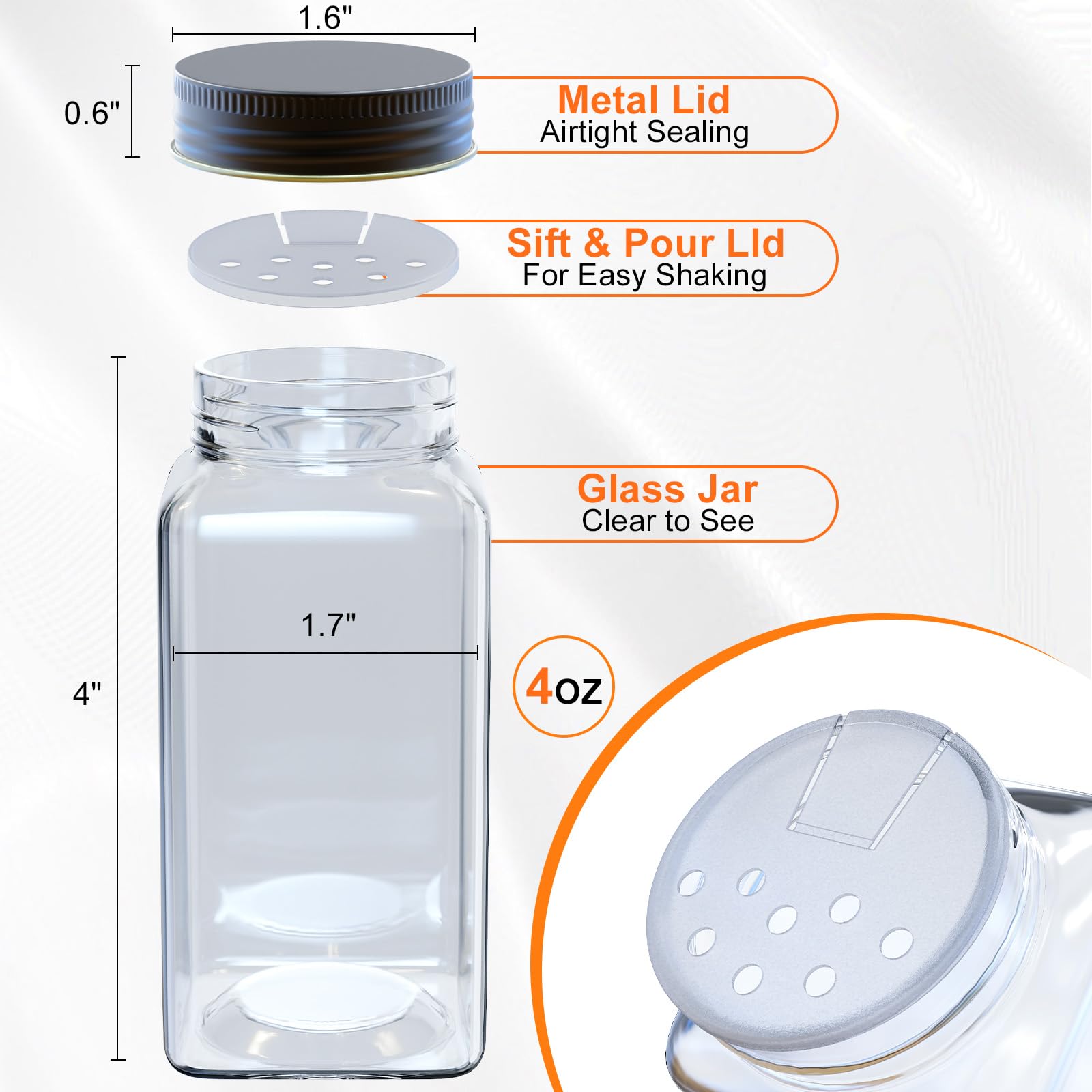 Obswell Kole etiquetas impermeables permiten identificar especias al instante.