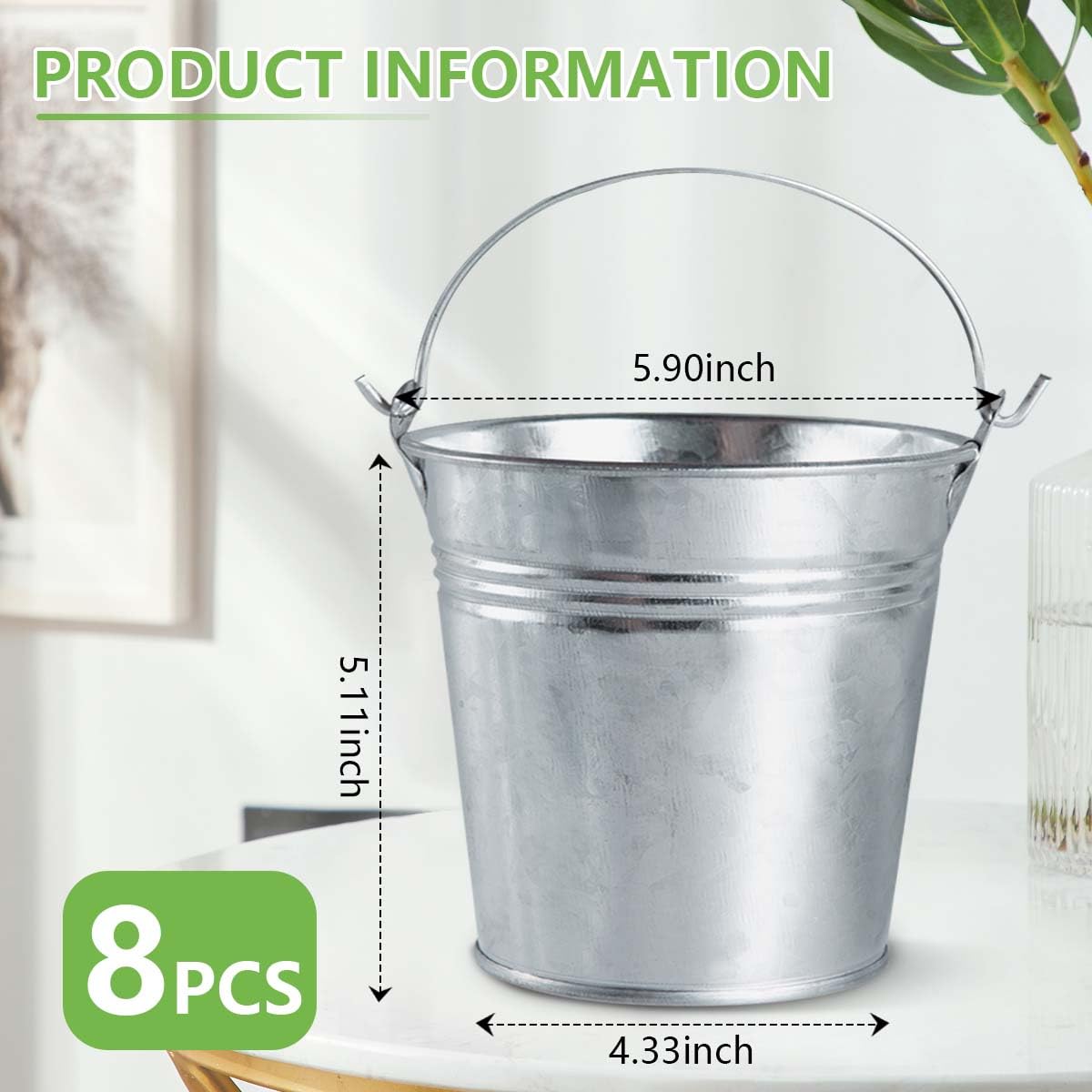 OBTANIM cubetas para plantas y suculentas, ideales para decoración de interiores.