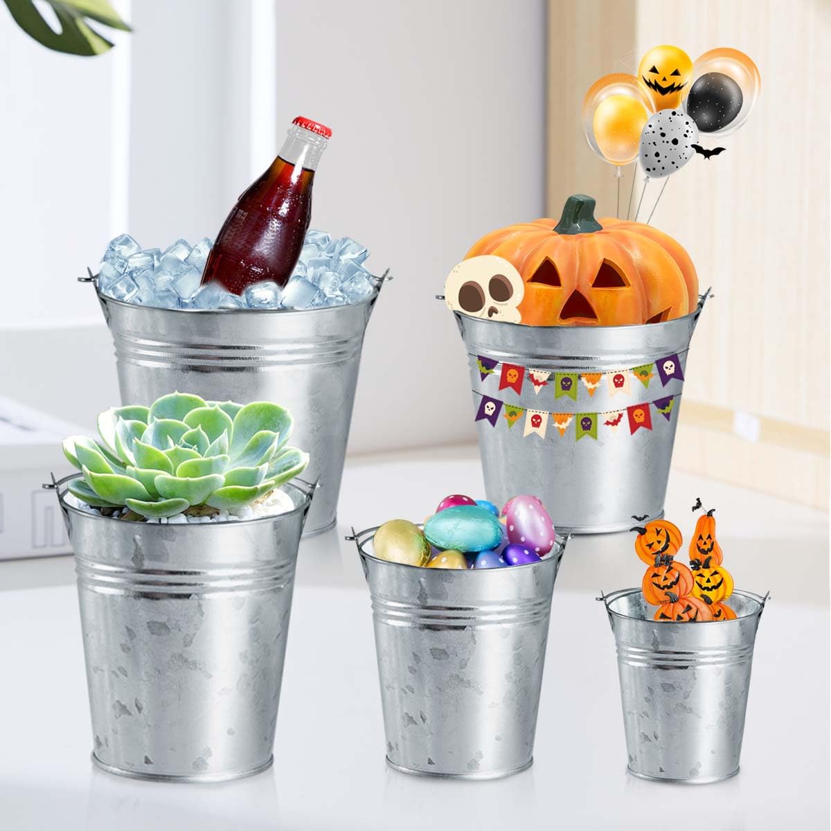 Obtanim cubos para hielo para camping y picnic.