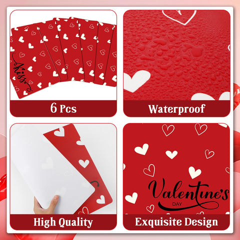 Diseño OBUSATT con corazón y beso, perfecto para cenas románticas.