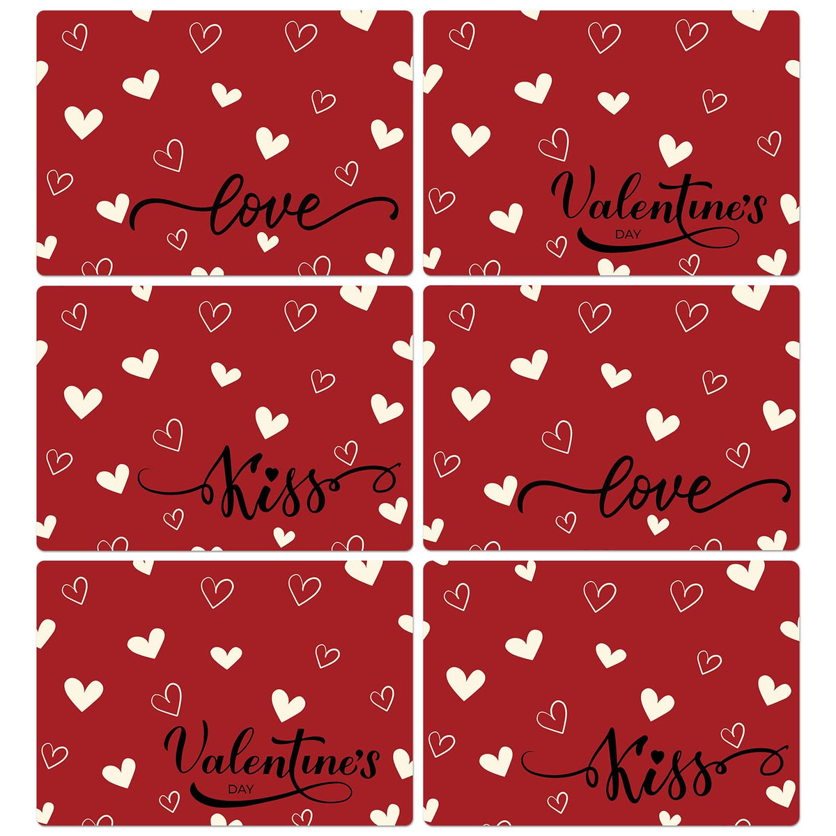 Mantel plástico OBUSATT con corazón rojo, ideal para San Valentín.