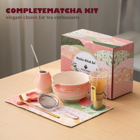 Ochcahser cuchara de bambú chashaku, dosifica polvo con precisión