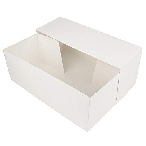 O'Creme caja de pasteles con ventana clara para presentación elegante