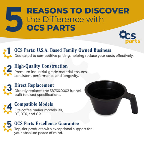 OCS Parts mango-ergonomico facilita inserción y manejo seguro