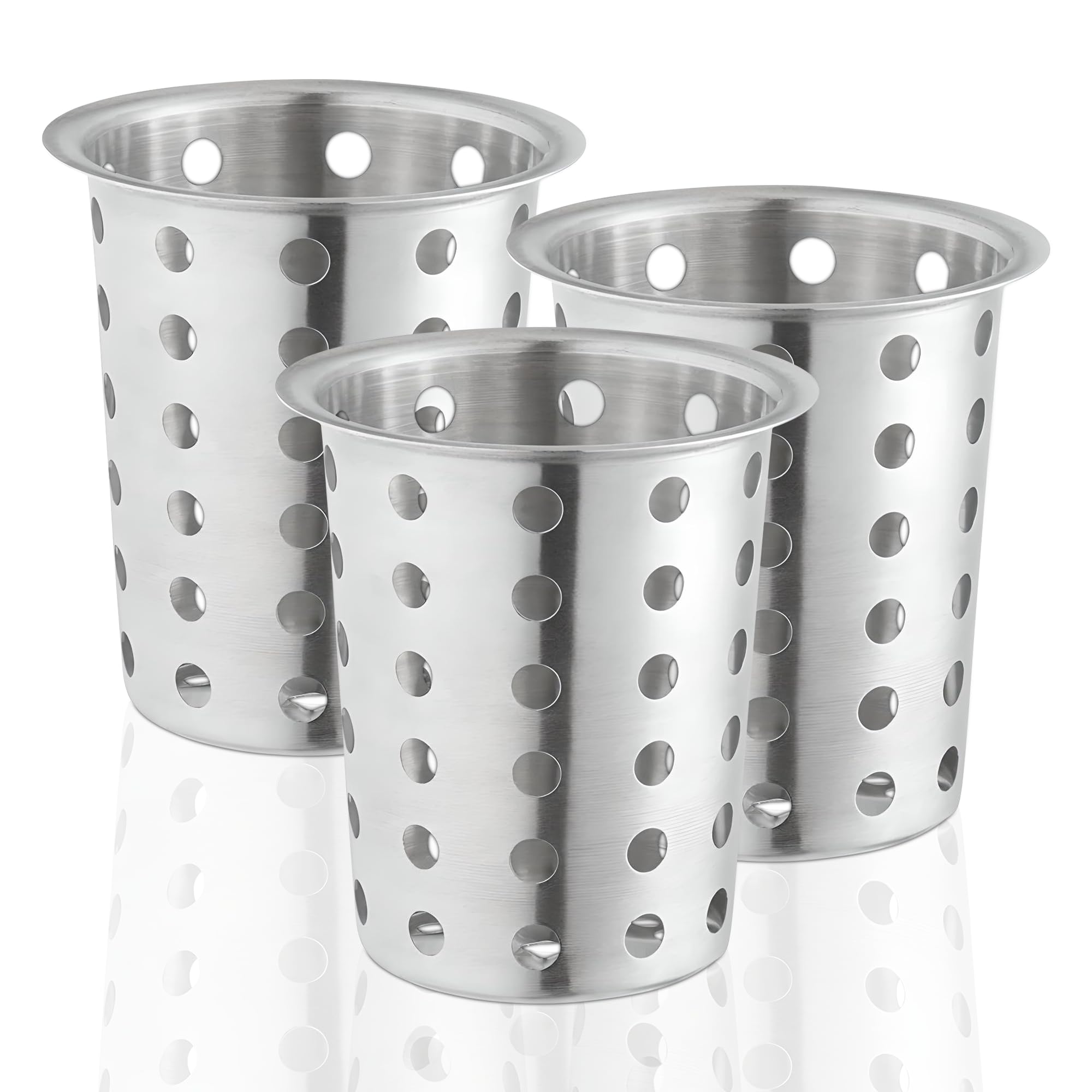 OCS Parts tazas perforadas para secado rápido de utensilios en acero inoxidable