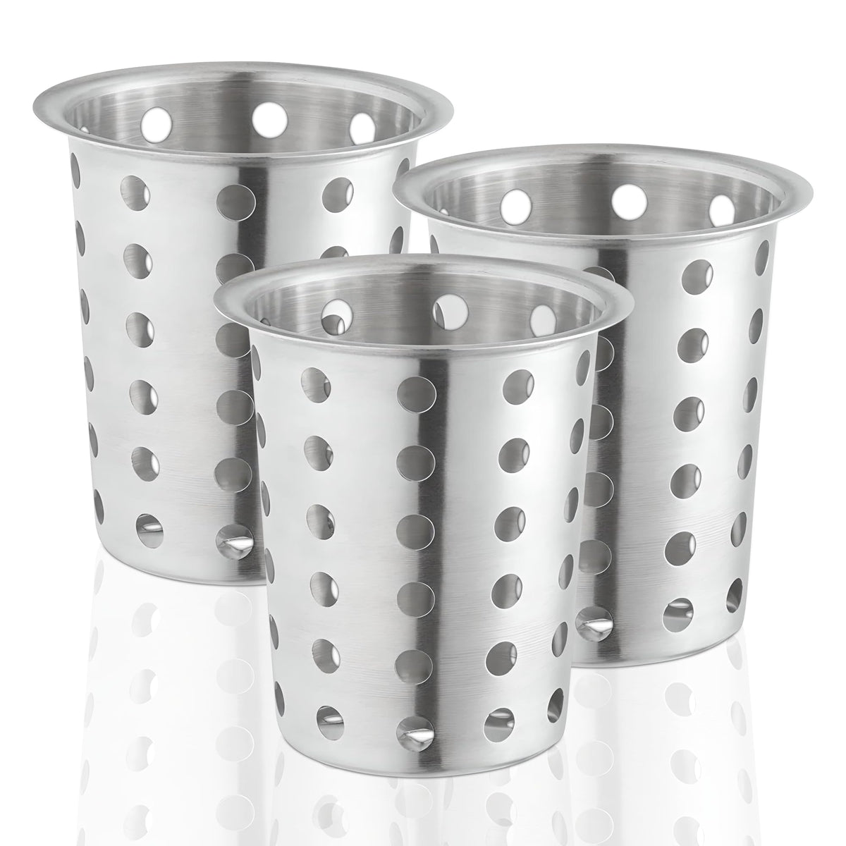 OCS Parts tazas perforadas para secado rápido de utensilios en acero inoxidable