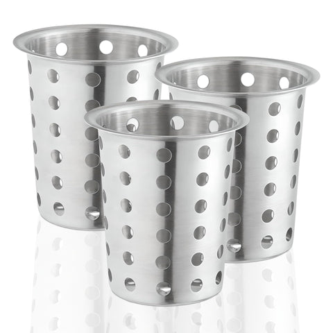 OCS Parts tazas perforadas para secado rápido de utensilios en acero inoxidable