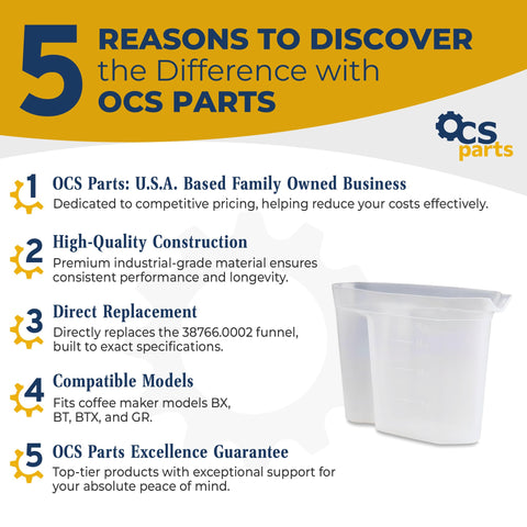OCSParts Jarra de agua 48 oz, marcas legibles para medir con exactitud