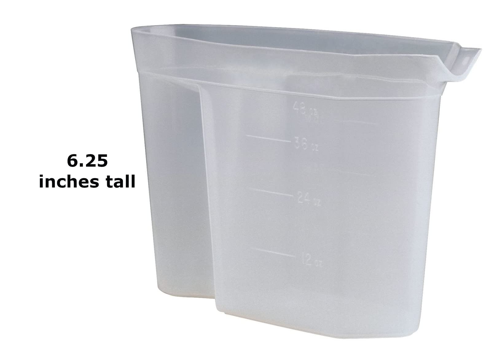OCSParts Jarra de agua 48 oz, diseño compacto en la encimera