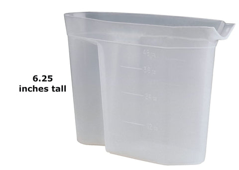 OCSParts Jarra de agua 48 oz, diseño compacto en la encimera