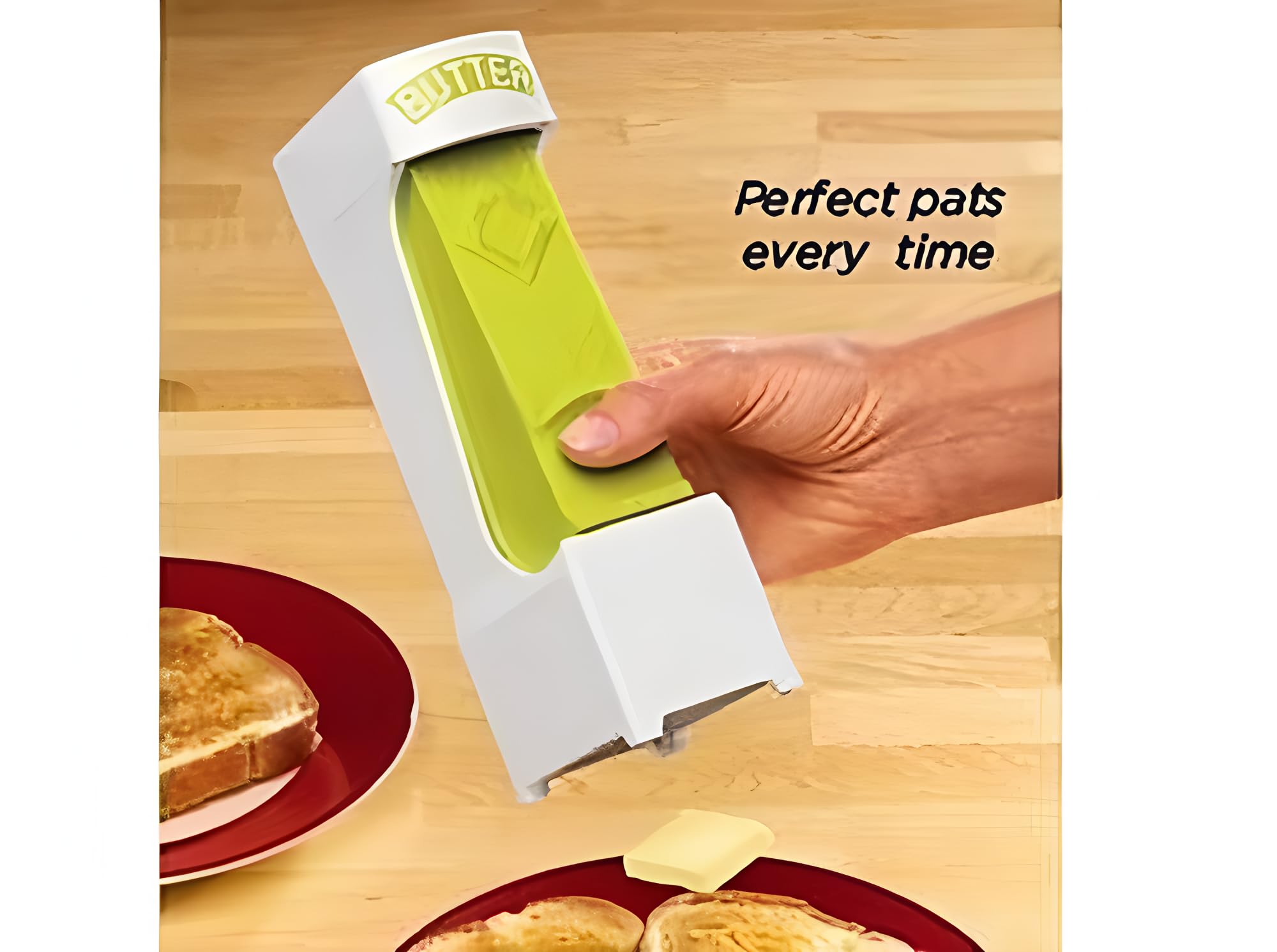 Odebiao dispensador de mantequilla para refrigerador, mantiene orden y frescura.