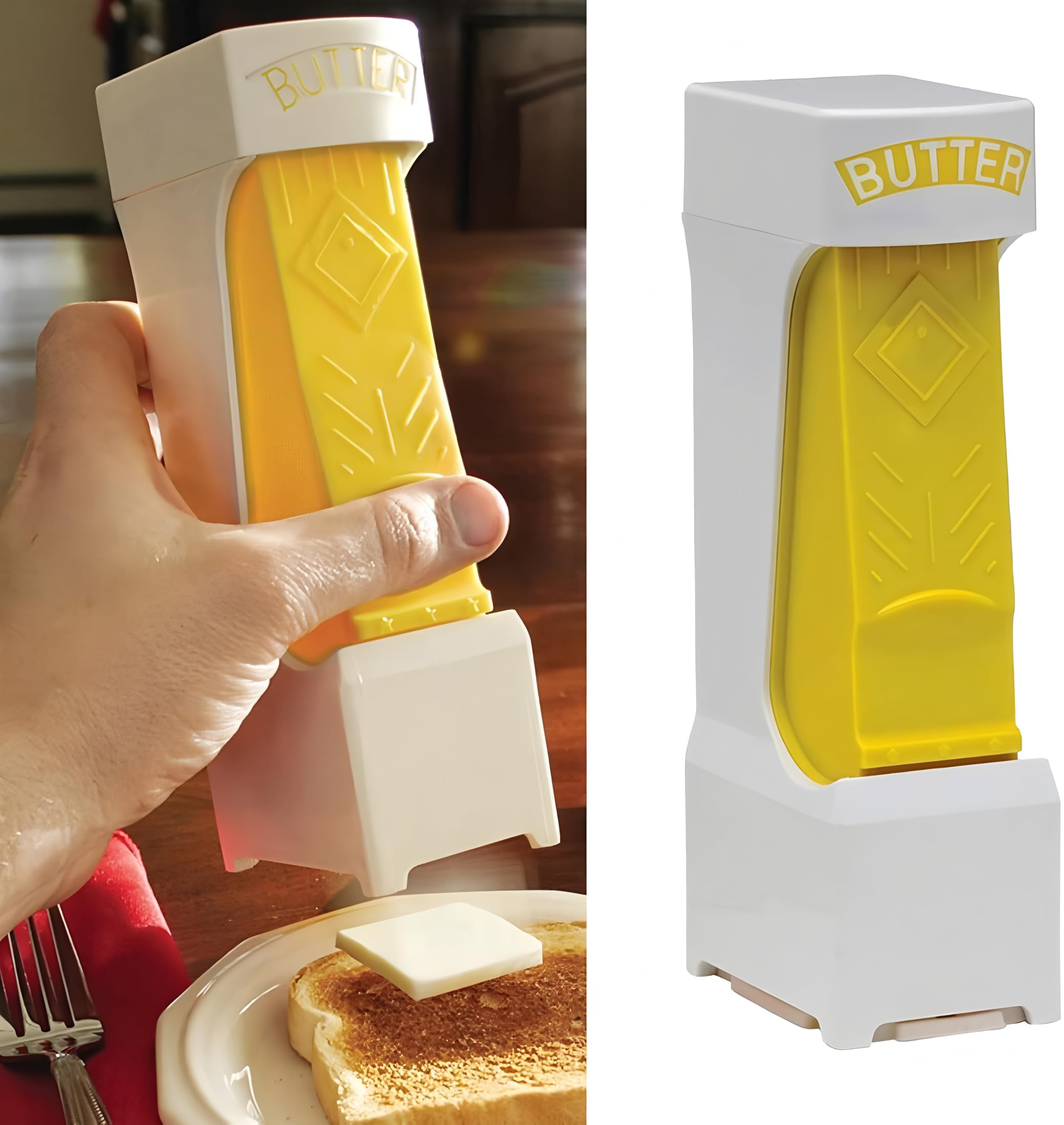 Odebiao mantequilla, diseño realista que añade estilo a la cocina.