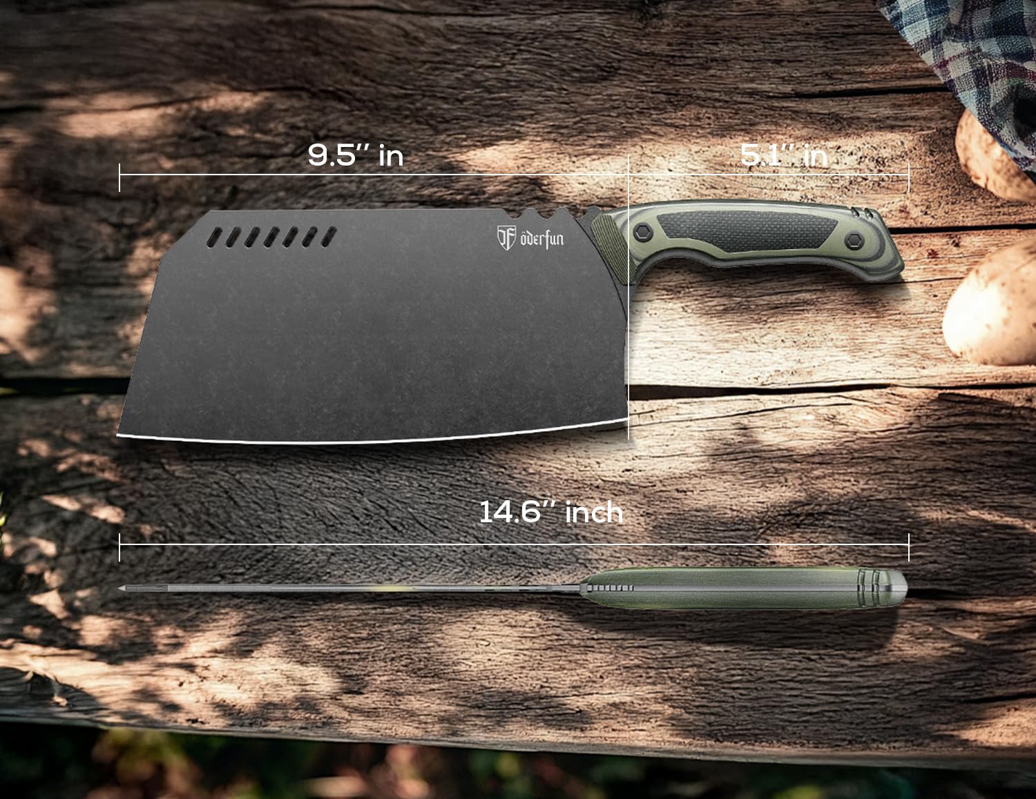 ODERFUN perfecto para cocina al aire libre y campamento.