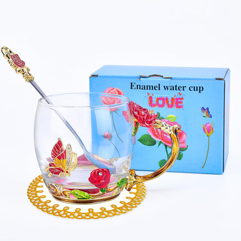 OEAGO taza con empaque festivo para Navidad