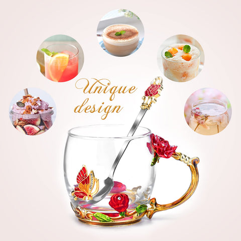 OEAGO taza con mango ergonómico para un agarre cómodo