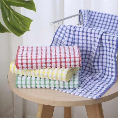 Oeleky toallas de cocina 15x26 paquete de 8, colores multicolor para la cocina