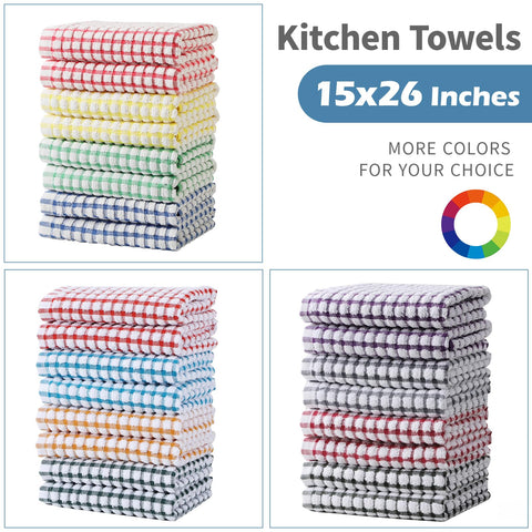 Oeleky toallas de cocina 15x26, ideales para secar utensilios sin pelusa